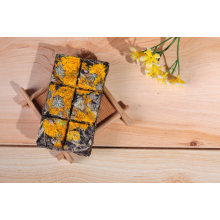 Chocolat Type PU Er thé à saveur de fleur dorée Chrysanthemum dans boîte de cadeau